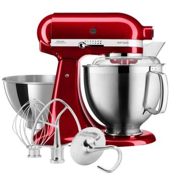 KitchenAid Artisan Premium billenőfejes konyhai robotgép 4,8 L – almapiros kép