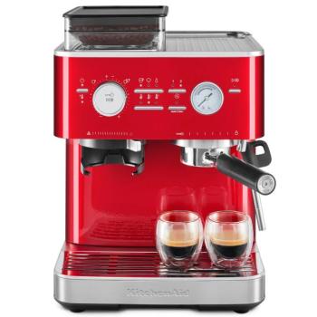 KitchenAid Félautomata kávéfőző – almapiros kép