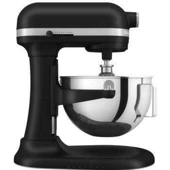 KitchenAid Heavy Duty 5KSM55SXXEBM emelőkaros robotgép 5,2L matt fekete kép