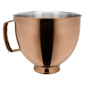 KitchenAid Rozsdamentes acél tál 4,8 L – ragyogó réz kép