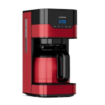 Klarstein Arabica 1.2, kávéfőző, 1.2 l, EasyTouch Control, piros kép