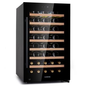 Klarstein Barossa 50 Uno, borhűtő, 120 liter, 52 palack, 1 zóna, érintőképernyő kép