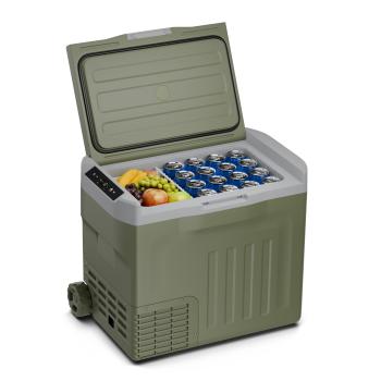 Klarstein PolarForce 37l kompresszoros hűtődoboz, LCD panel, világítás, off-road, akkumulátorvédelem, 12V/230V kép