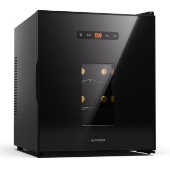 Klarstein Silent Vino 16 Uno, Borhűtő, 1 zóna / 16 palack kép