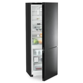 Liebherr CNbdd 7723 Plus NoFrost alulfagyasztós fekete hűtő 202x75x68cm kép