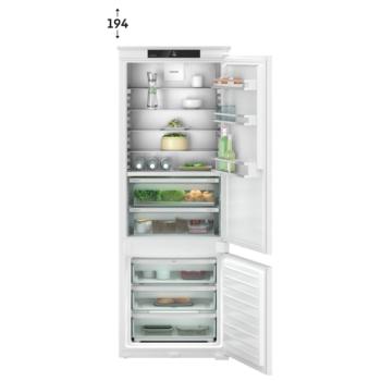 Liebherr ICBNSd 7623 Plus beépíthető alulfagyasztós hűtő BioFresh funkcióval 194x71cm kép