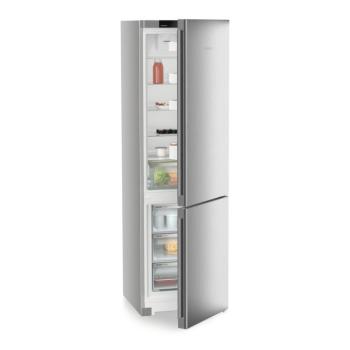 Liebherr KGNsf 57Va03 Pure alulfagyasztós hűtő NoFrost SteelFinish 202x60x68cm kép