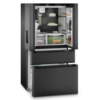 Liebherr MBbsdi 9528 Plus BioFresh NoFrost Francia ajtós hűtő BlackSteel kép