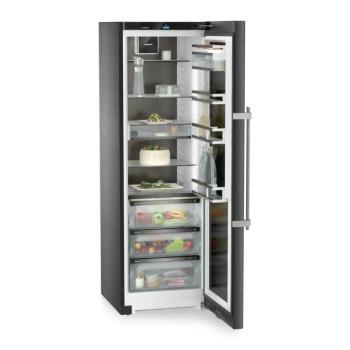 Liebherr SRBbsc 529i Peak BioFresh szabadonálló egyajtós hűtős BlackSteel 387L 186x60x68cm kép