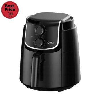 Midea MF-TN35D air fryer, forrólevegős fritőz, 3,5 literes sütőkosár, állítható hőmérséklet 200 °C-ig, 1500 W, fekete kép