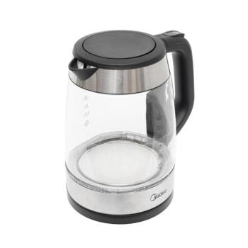 Midea MK-17G03A2 üveg vízforraló, max. 2200 W, 1,7 literes, vezetéktároló, kék megvilágítás kép