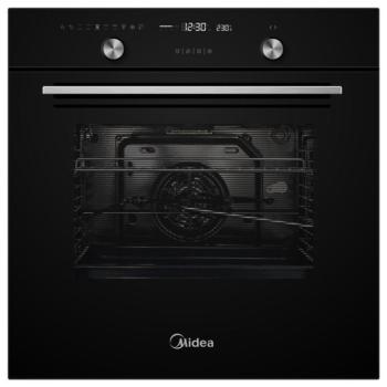Midea N5P90E5 beépíthető sütő fekete pirolítikus kép