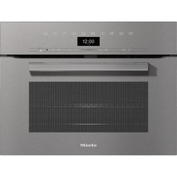 Miele H 7440 BM grafitszürke mikrohullámú üzemmóddal kombinált sütő kép