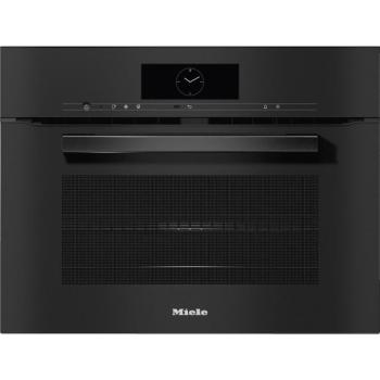 Miele H 7840 BM obszidiánfekete mikrohullámú üzemmóddal kombinált sütő kép