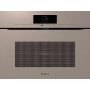 Miele H 7840 BMX Pearlbeige fogantyú nélküli mikrohullámú üzemmóddal kombinált sütő kép