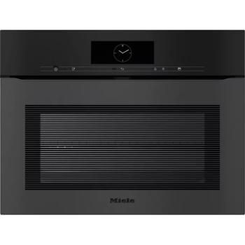 Miele H 7840 BPX 125 Gala Ed Obszidiánfekete matt beépíthető fogantyú nélküli kompakt sütő kép