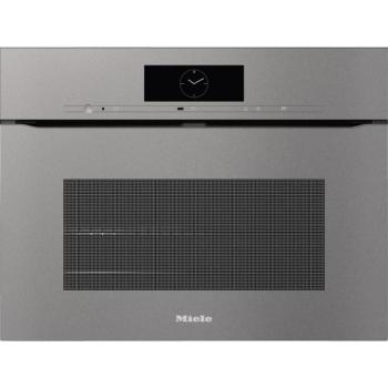 Miele H 7840 BPX Grafitszürke beépíthető fogantyú nélküli kompakt sütő kép