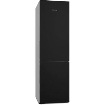 Miele KFN 4799 AD 125 Gala Ed Matt obszidiánfekete kombinált hűtőszekrény kép