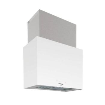Nodor NorBreeze CUBE GLASS ECO 70 WHFali páraelszívó LED világítás 1 db motor,1200 m3/h,50-67 dB,70 cm széles,A kép