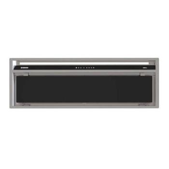 Nodor NorBreeze ECLIPSE 90 BK Aláépíthető páraelszívó LED világítás 1 db motor, 750 m3/h, 46-67 dB zajszint, 90 cm széles, A Energiaosztály kép