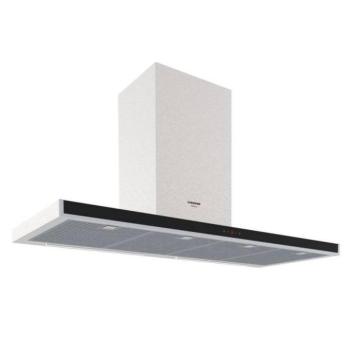 Nodor NorBreeze SLIM 110 BK Fali páraelszívó LED világítás 1 db motor, 852 m3/h, 46-70 dB zajszint, 110 cm széles, A++ Energiaosztály