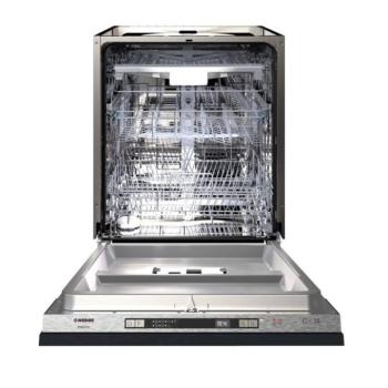 Nodor NorCare DW-6142 I SL Beépíthető mosogatógép, 14 teríték,9.8 L,7 prog.,47 dB,C,Felső evőeszk.,60 cm,Digit.kijelző, Autom.ajtónyit.nélkül kép