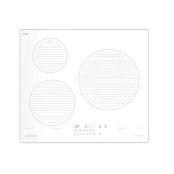 Nodor NorCoock IH-N6286 SW Indukciós Főzőlap Beépíthető Fehér Keret nélküli,7,1 KW ,Érintőszenzoros,Gyerekzár, kép