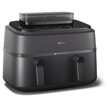 Philips 5000 Series Dupla Kosaras Airfryer gőzölés funkcióval NA550/00 9 l kép