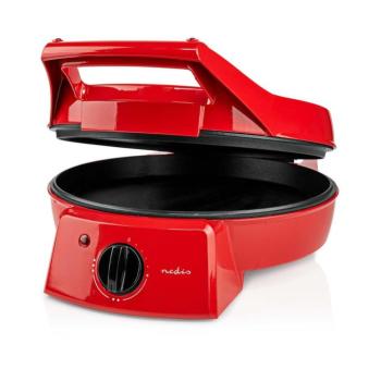 Pizzakészítő és Grillsütő | 30 cm | Állítható hőmérséklet-szabályozás | 1800 W kép