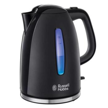 Russel hobbs textures plus+ 22591-70/rh fekete elektromos vízforr... kép