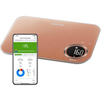 Sencor SKS 7176GD Smart konyhai mérleg kép