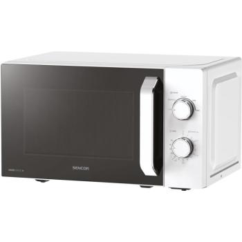 Sencor SMW 1918WH Mikrohullámú sütő, 20L, 700W, Fehér kép