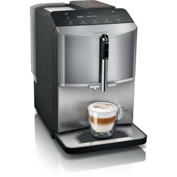 Siemens TF305E04 automata kávéfőző AromaIntense titán/fekete EQ300 kép