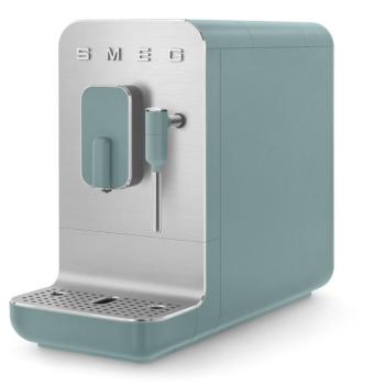 Smeg BCC12EGMEU automata kávéfőző tejhabosítóval matt smaragdzöld kép