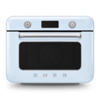 Smeg COF01PBEU asztali kombinált sütő gőzfunkcióval Galileo retro világoskék kép