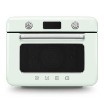Smeg COF01PGEU asztali kombinált sütő gőzfunkcióval Galileo retro világoszöld kép