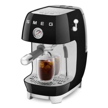 Smeg ECF03BLEU espresso kávéfőző cold brew funkcióval retro fekete kép