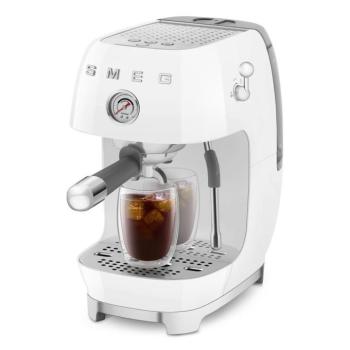 Smeg ECF03WHEU espresso kávéfőző cold brew funkcióval retro fehér kép