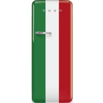 SMEG FAB28RDIT5 KOMBINÁLT HŰTŐ ÉS FAGYASZTÓ olasz zászlós retro design kép