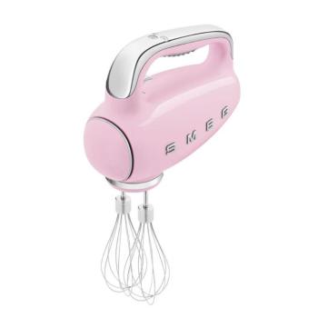 Smeg HMF01PKEU kézi mixer retro 250W rózsaszín kép