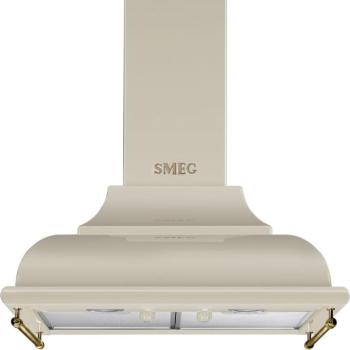 Smeg KC16POE Cortina fali páraelszívó bézs/bronz 60cm
