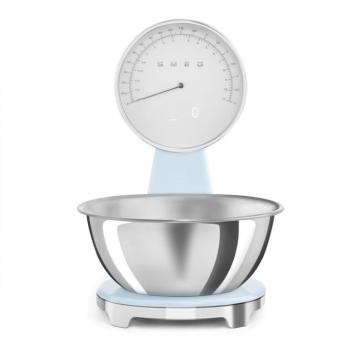 Smeg KSF01PBWW retro asztali mérleg világoskék kép