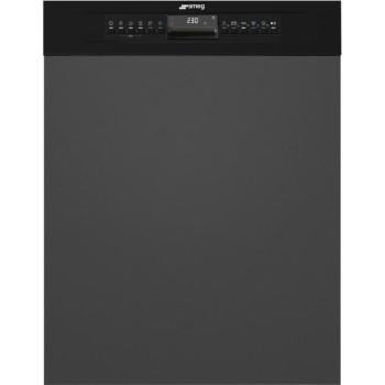 Smeg PL364CN beépíthető mosogatógép fekete kezelőpaneles 60cm kép