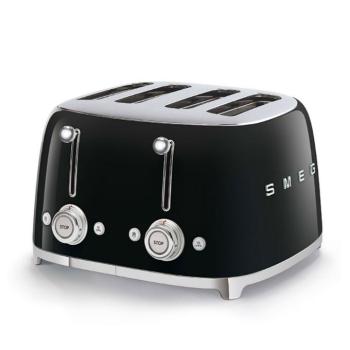 SMEG RETRO KENYÉRPIRÍTÓ FEKETE TSF03BLEU kép
