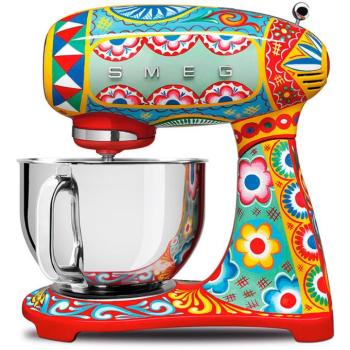 Smeg SMF03DGEU retro konyhai robotgép 800W Dolce&Gabbana kép