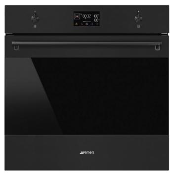 Smeg SOP6302S2PN beépíthető sütő pirolítikus gőzfunkciós matt fekete kép