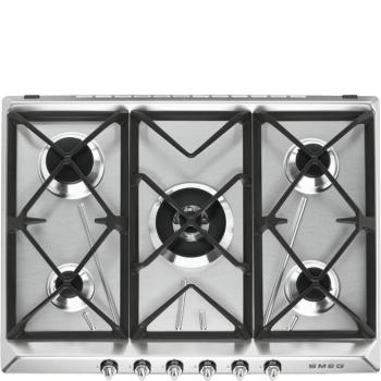Smeg SR975XGH Victoria beépíthető gáz főzőlap 70cm inox kép