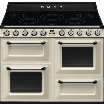 Smeg TR4110IP2 Victoria szabadonálló tűzhely bézs 3 sütőtér 110cm széles kép