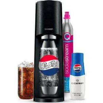 Sodastream SM TERRA Black Pepsi Megapack kép