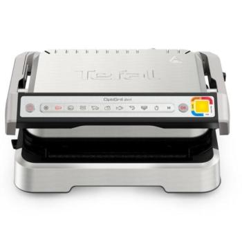 Tefal GC773D30 Optigrill 2in1 Elektromos grill - Ezüst kép